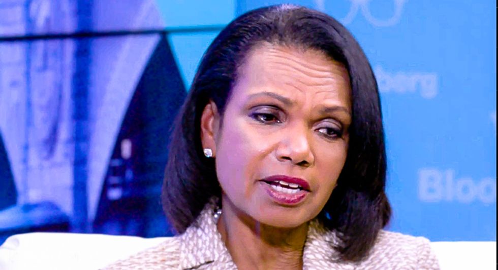 Condoleezza Rice says Trump asking Ukraine to investigate Biden is 'deeply troubling'