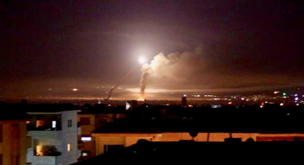 Israel says it attacked targets in Syria after Iranian rocket fire