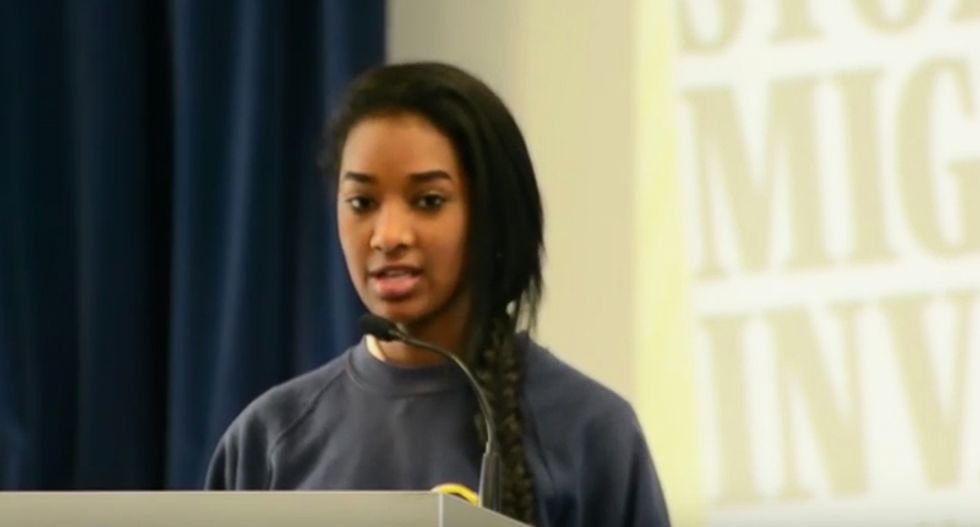 WATCH: Teen explains to classmates what it's like to be a Muslim after 7-year-old sister is called a terrorist