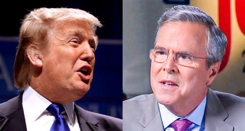 Jeb Bush: Trump's latest crazed tweet storm 'jeopardizes his legal situation'