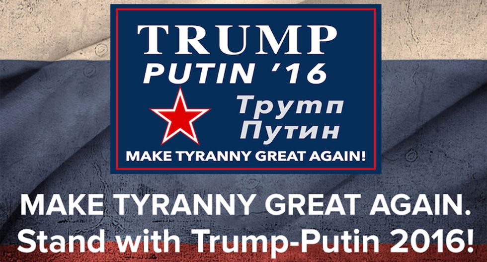 'Make tyranny great again!': Ohio Gov. Kasich trolls Trump with hilarious Trump/Putin 2016 parody website
