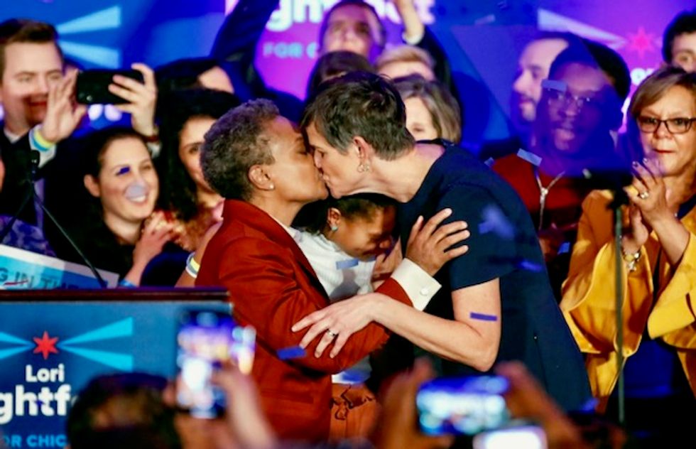 In politics and gay? So what, say most US voters