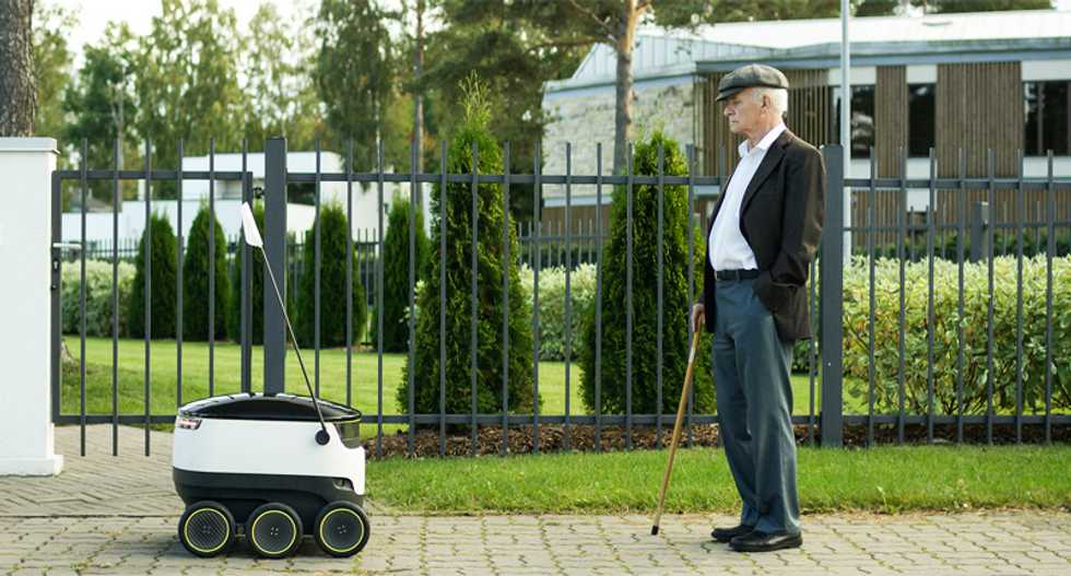 Self-driving robots could be the future of home package delivery