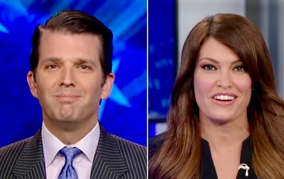 Donald Trump Jr. reportedly dating pro-Trump Fox News host Kimberly Guilfoyle amid his divorce