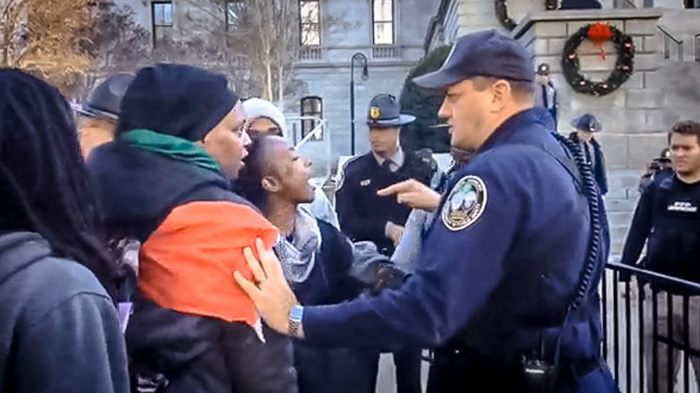 Black woman arrested for cursing at SC secession rally reinstated by Gov. Nikki Haley