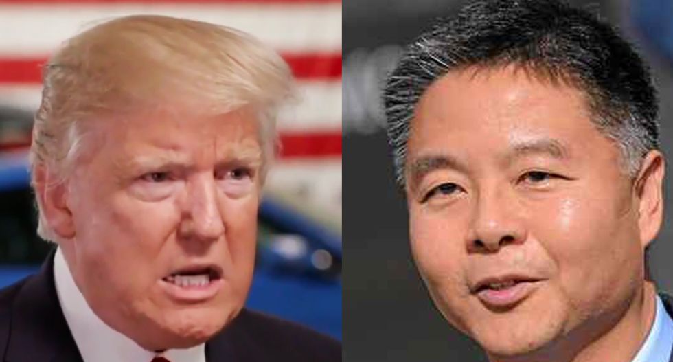‘You truly are an evil man’: Rep. Ted Lieu scorches Trump for hoping Obamacare ‘explodes'
