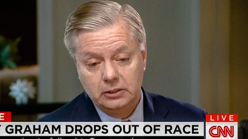 WATCH: Holding back tears, Lindsey Graham dedicates failed campaign 'to every bar owner'