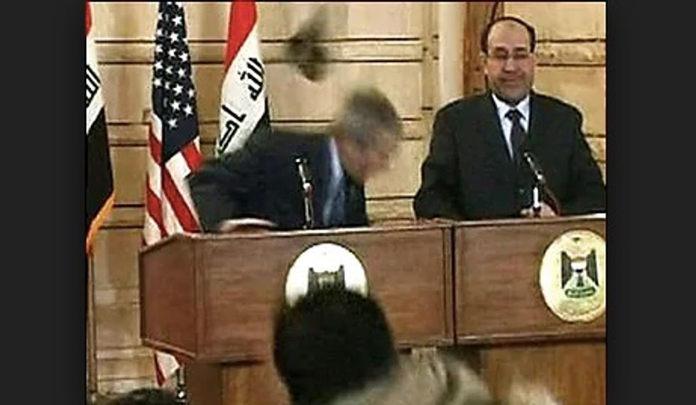 Iraqi journalist who threw shoes at Bush stands for parliament