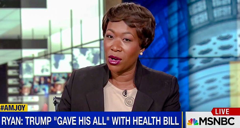 Joy Reid goes off on Ryan's Ayn Rand ideology: He is 'fine' taking eyeglasses from children to pass a bill