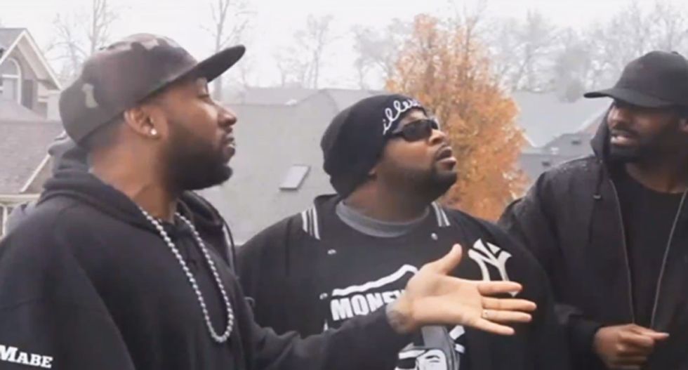 WATCH: 'Street gang' carolers teach white suburbanites an amazing Christmas lesson on racial stereotypes