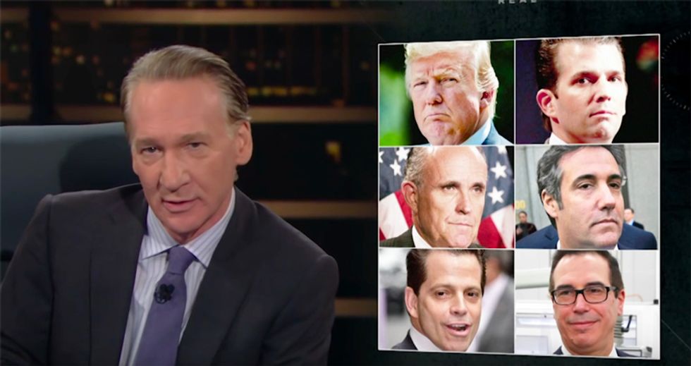 HBO's Bill Maher scorches Heartland voters for 'getting in bed' with a mobbed-up Trump