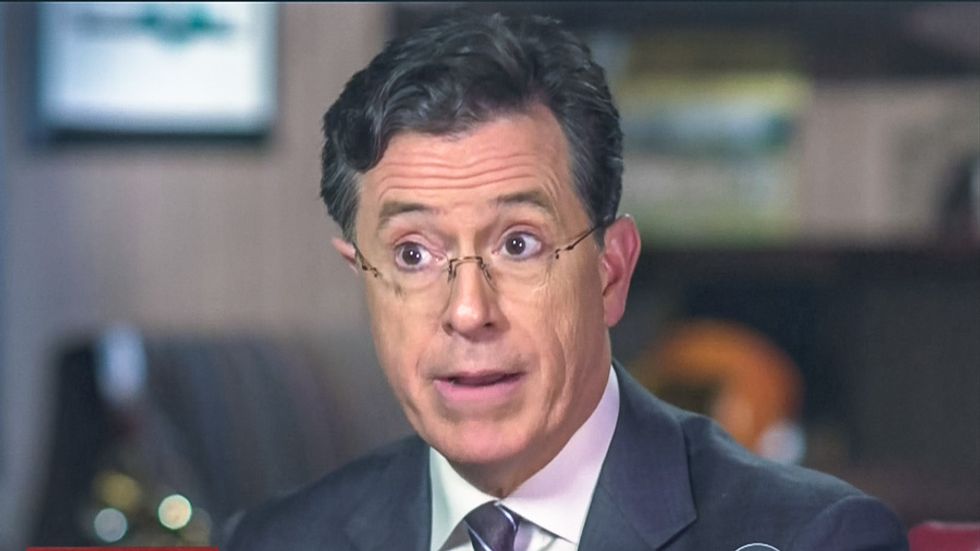 Stephen Colbert: Donald Trump 'is my old character -- with $10 billion'