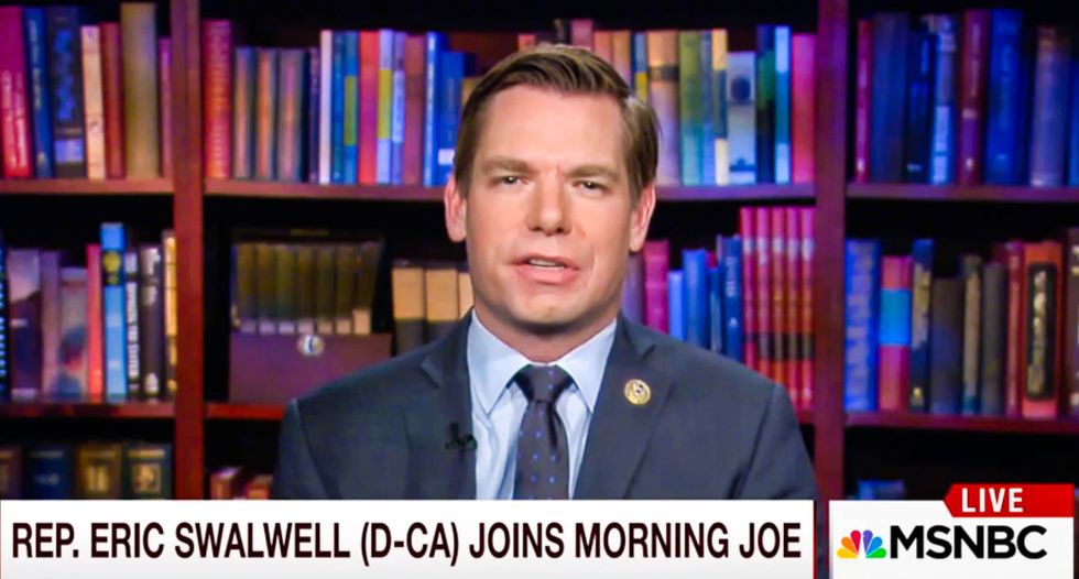 'This is what a cover-up to a crime looks like': Dem lawmaker unloads on Nunes's White House stunt
