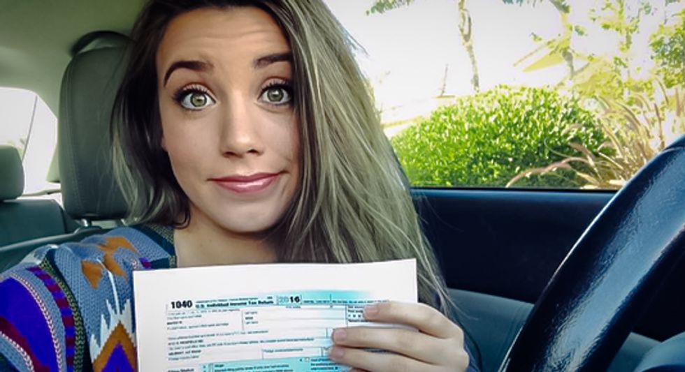 'Show me yours Donald J. Trump': Arizona Dreamer busts myth of immigrants not paying taxes