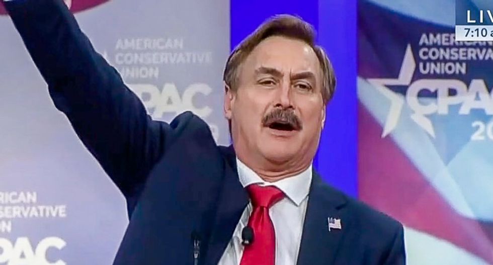My Pillow founder rouses CPAC with 'Jesus' rant: Trump is the 'greatest president' because he was 'chosen by God'