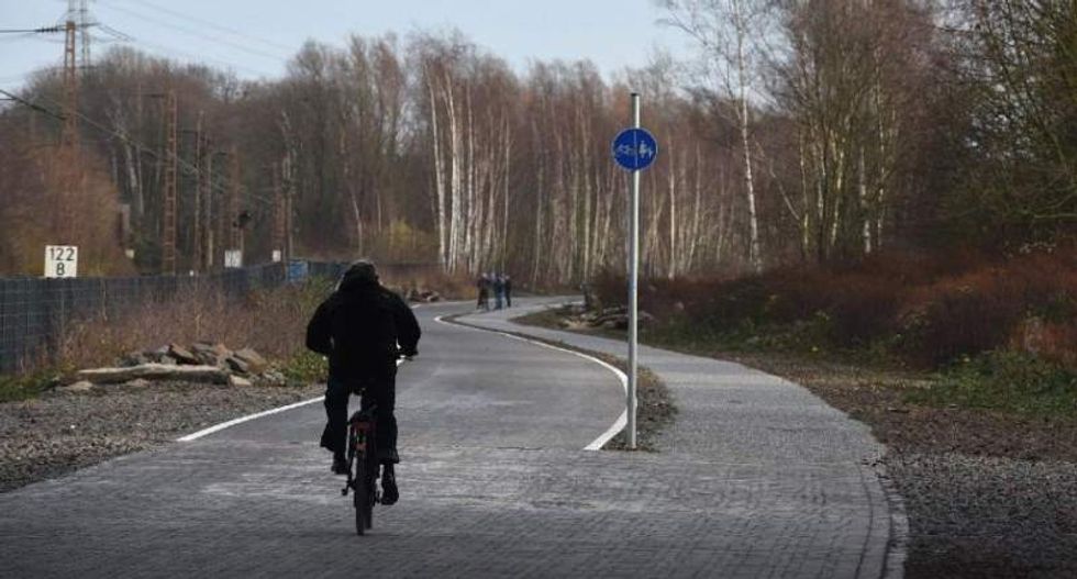 'No one wants more cars in cities': Germany opens first portion of Autobahn for bicyclists