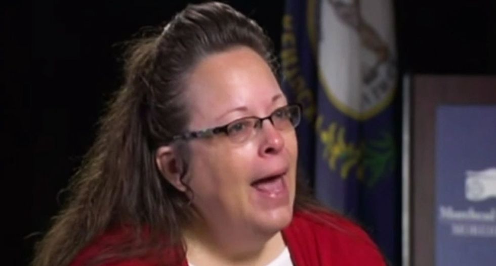 Kim Davis says her accidental Pope Francis meeting will inspire others to defy marriage laws