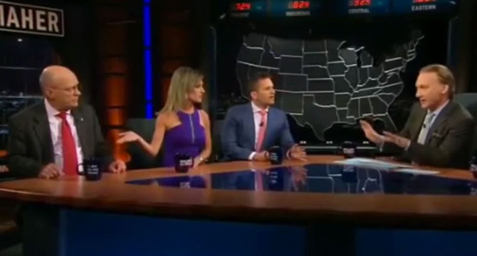 WATCH: Maher panel jumps on pro-gun conservative more worried about ISIS than mass shootings