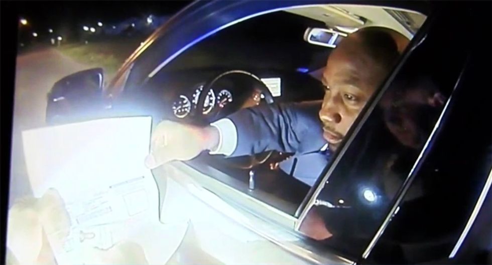 Watch: NAACP leader accuses 'racist' cop of profiling him -- but the body cam video tells a different story