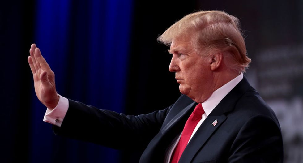 Trump wishes he had a time machine -- while reflecting on losing to Biden during Georgia campaign rally