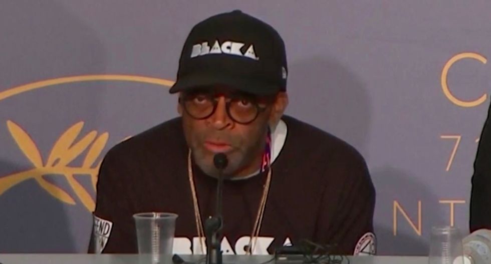 Watch Spike Lee's brutal Cannes indictment of 'that motherf*cker' Trump for failing to call out Nazis