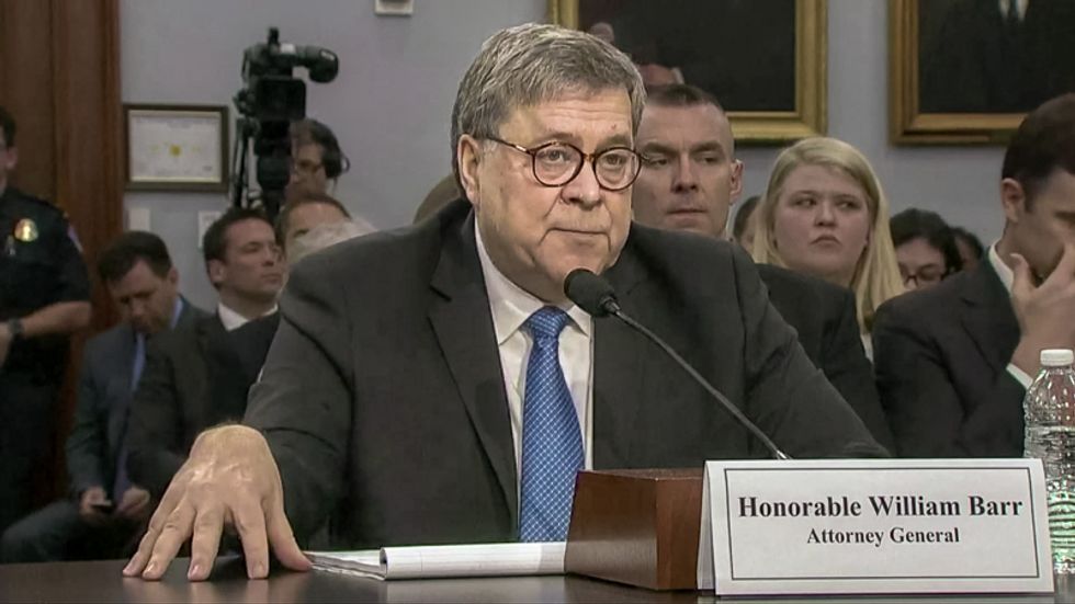 'Put up or shut up': Dem leader snaps at Bill Barr for defending Trump with ridiculous conspiracy theories