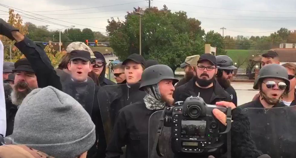 Counter-protestor hilariously trolls Shelbyville white supremacists with offer of free genetic testing: 'It will be great'