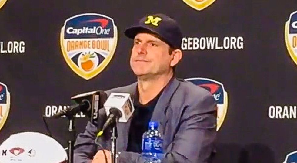 WATCH: Coach humiliates reporter asking if football team came to Orange Bowl to 'see some bikinis'