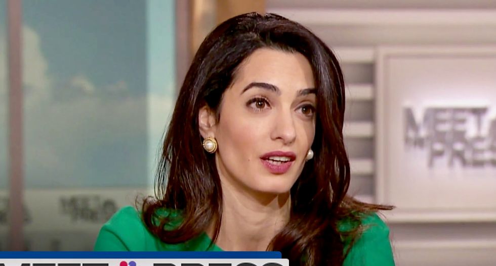 Amal Clooney's passionate UN speech blasts Trump for attacks on the media while journalists are being assassinated