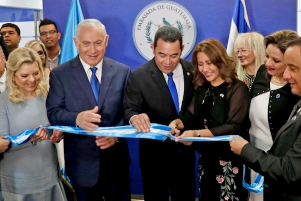 Guatemala opens Israel embassy in Jerusalem after US move