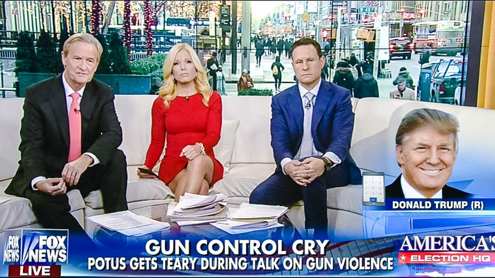 Trump goes on Fox and defends Obama’s gun violence tears: ‘I actually think he was sincere'
