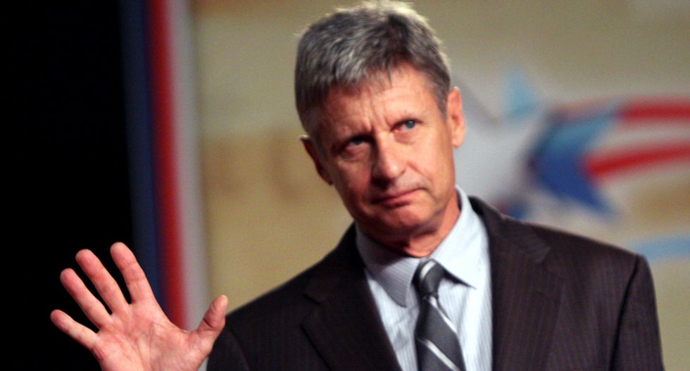 Gary Johnson wins Libertarian presidential nomination day after he's booed by delegates