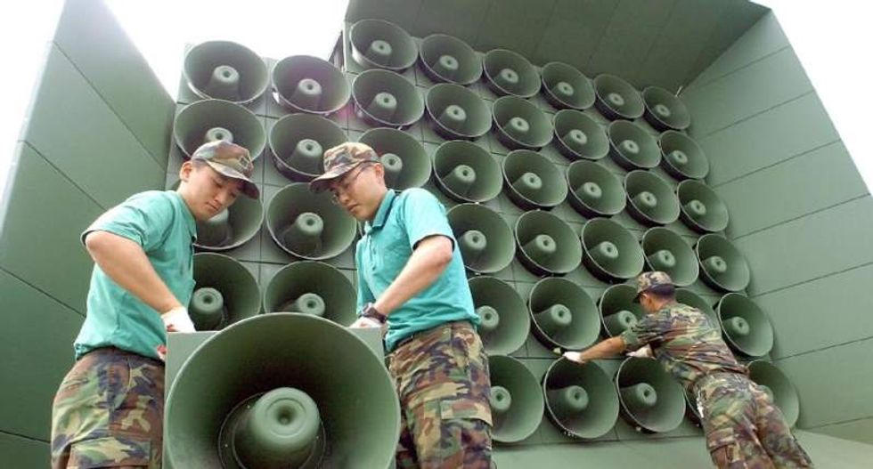 South Korea responds to North's alleged H-bomb test with 'K-pop' aural assault