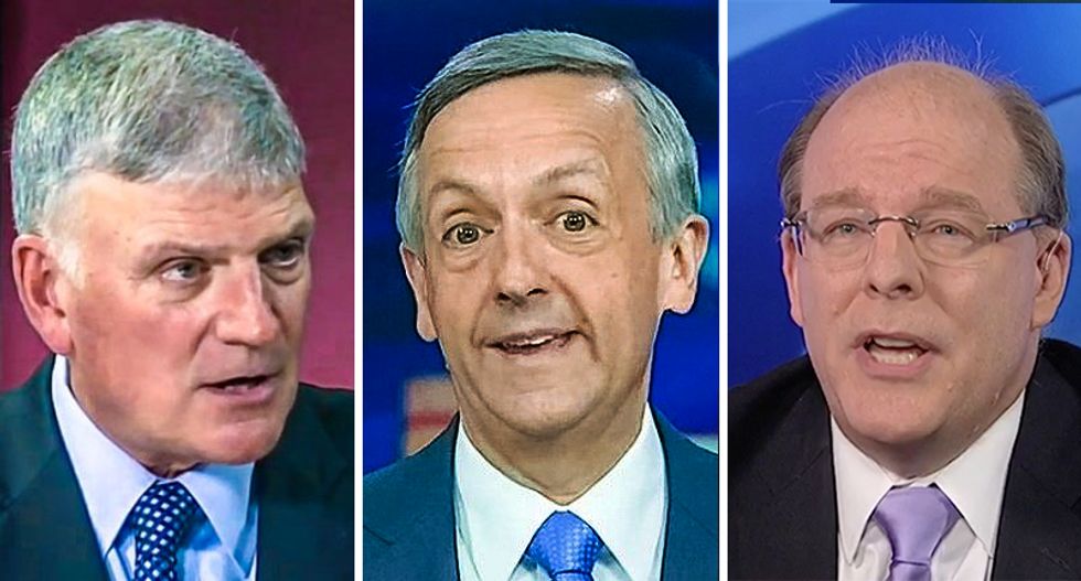 Ex-Bush speechwriter takes pastors Franklin Graham and Robert Jeffress to the woodshed for defending Trump’s immorality