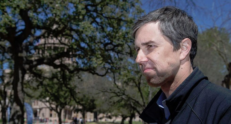 Watch live: US Senate candidate Beto O'Rourke leads march on tent city child detention center in Texas