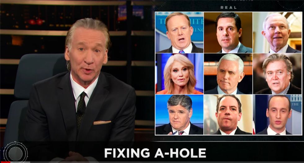 'It takes a village to help a manchild stay in power': Bill Maher hammers Trump's White House enablers