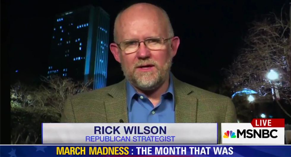 GOP strategist Rick Wilson shreds Trump's 'daily chaotic sh*tshow': He's 'bad at being president'