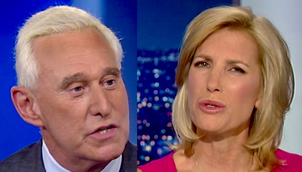 Watch: Roger Stone pulls out all the tricks in Fox News interview -- denies that the DNC hack even happened