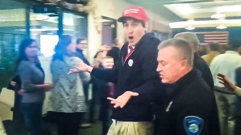 Trump supporter booted from rally for demanding 'new jokes': 'It's getting a little old'