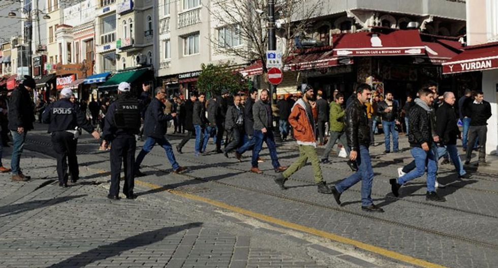 Ten dead after Syrian suicide bomber blows up in Istanbul's busiest tourist district