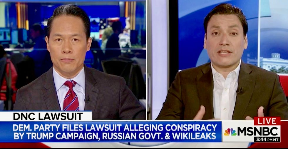 'It's incredibly spine-chilling to read': Watch a DNC staffer explain why lawsuit against Russians and Republicans matters