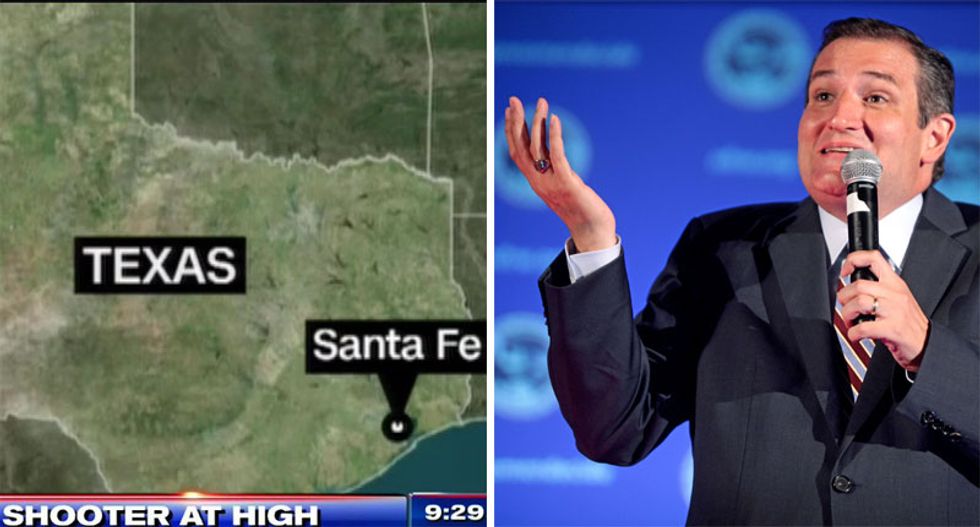 ‘Sending thoughts and prayers that you don’t get reelected’: Ted Cruz slammed for response to another mass shooting in Texas