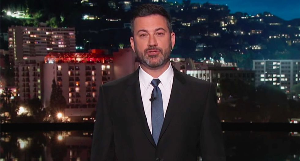 Watch Jimmy Kimmel drop responsibility for Santa Fe shooting in the laps of Trump and NRA-bought politicians