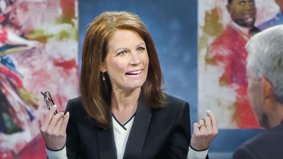 Trump unveils his evangelical advisory board -- and conspiracy loon Michele Bachmann tops the list
