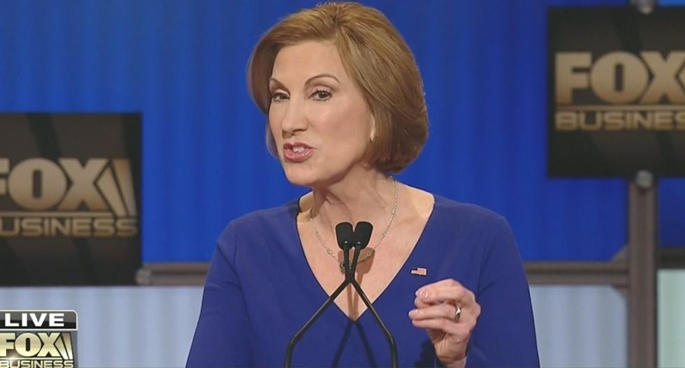 Carly Fiorina just told a whopper about our support to the Middle East at the #GOPDebate
