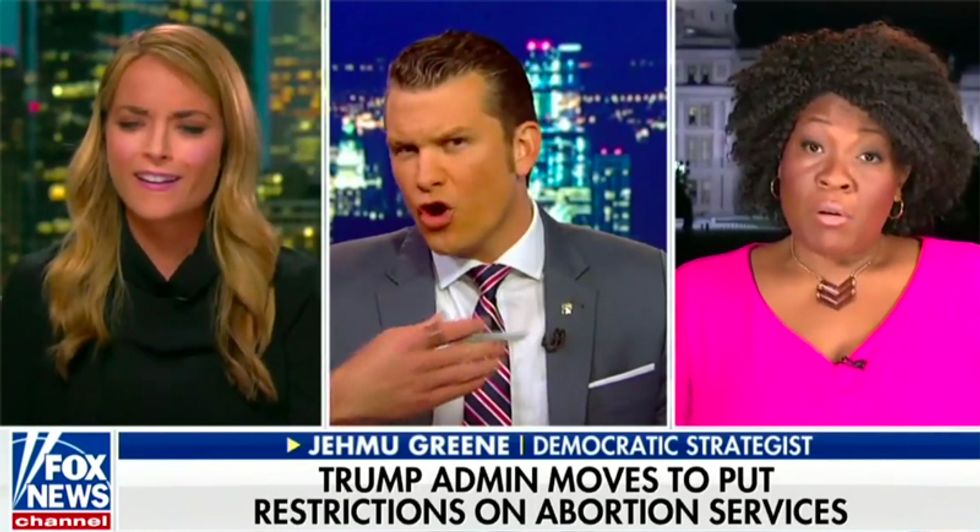 Fox News host goes ballistic after guest suggests Trump may have 'funded multiple abortions'