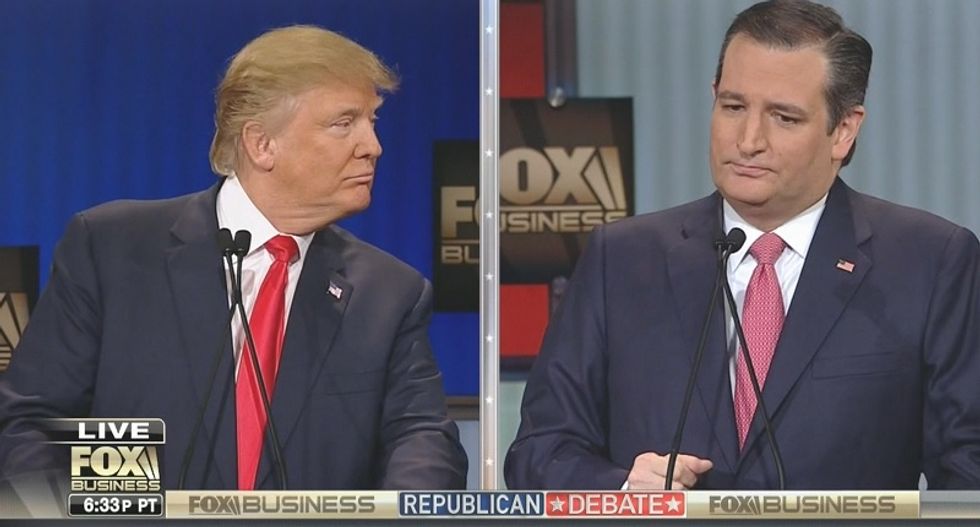 Trump backers file federal lawsuit questioning Ted Cruz's right to run for president
