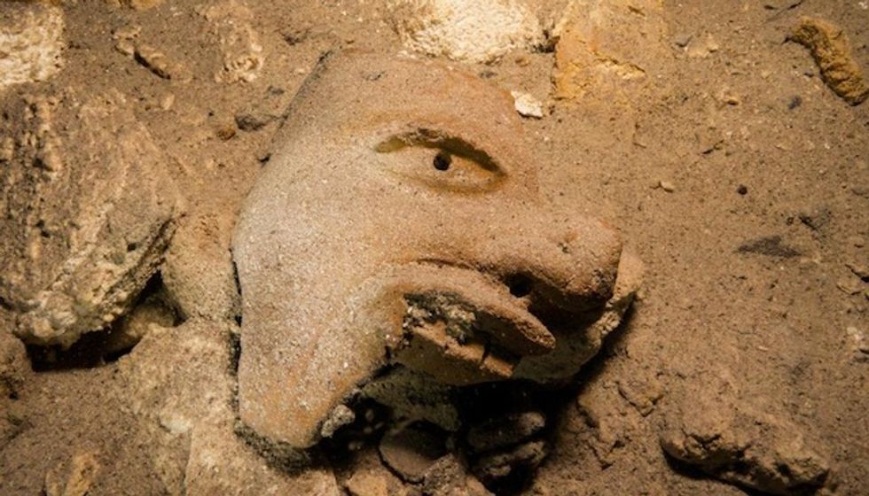 Ancient human remains, Ice Age animal bones found in giant Mexican cave