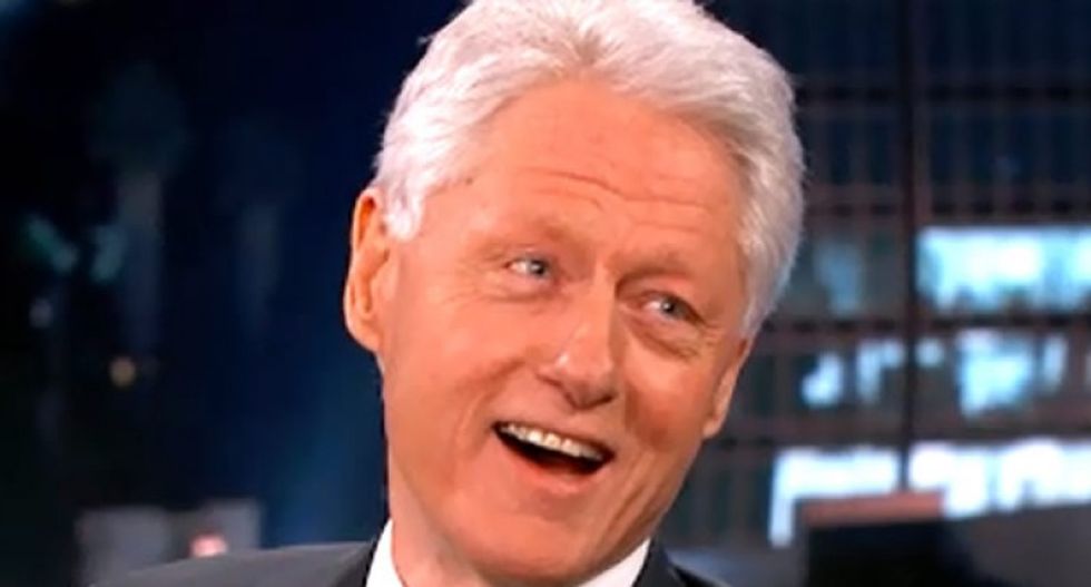 Bill Clinton mocks  Trump as he rallies for his wife Hillary in Dallas: We need to make America whole again