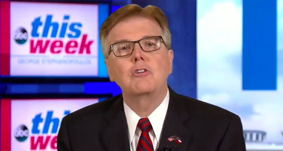 Texas's GOP Lt. Governor offering $1 million bounty for evidence of voter fraud